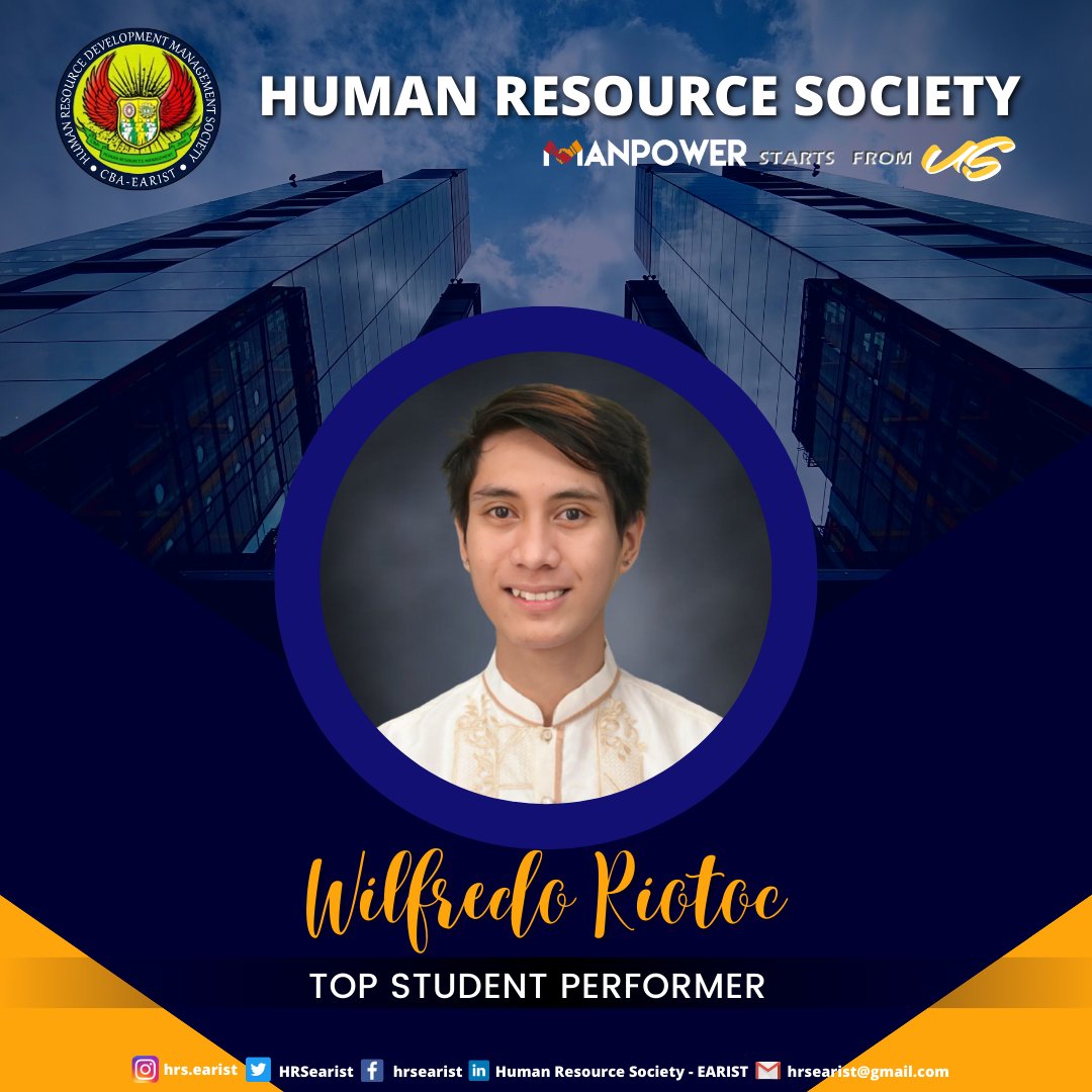 HRSearist's tweet photo. Knowing who we are and what we do best is the key to exceeding expectations!

It is in our deepest pleasure to recognize our zealous and dedicated HRDM Students last school year 2021-2022 for giving an overflowing amount of hardwork and devotion to their achievements. https://t.co/n0G4DdVHgB