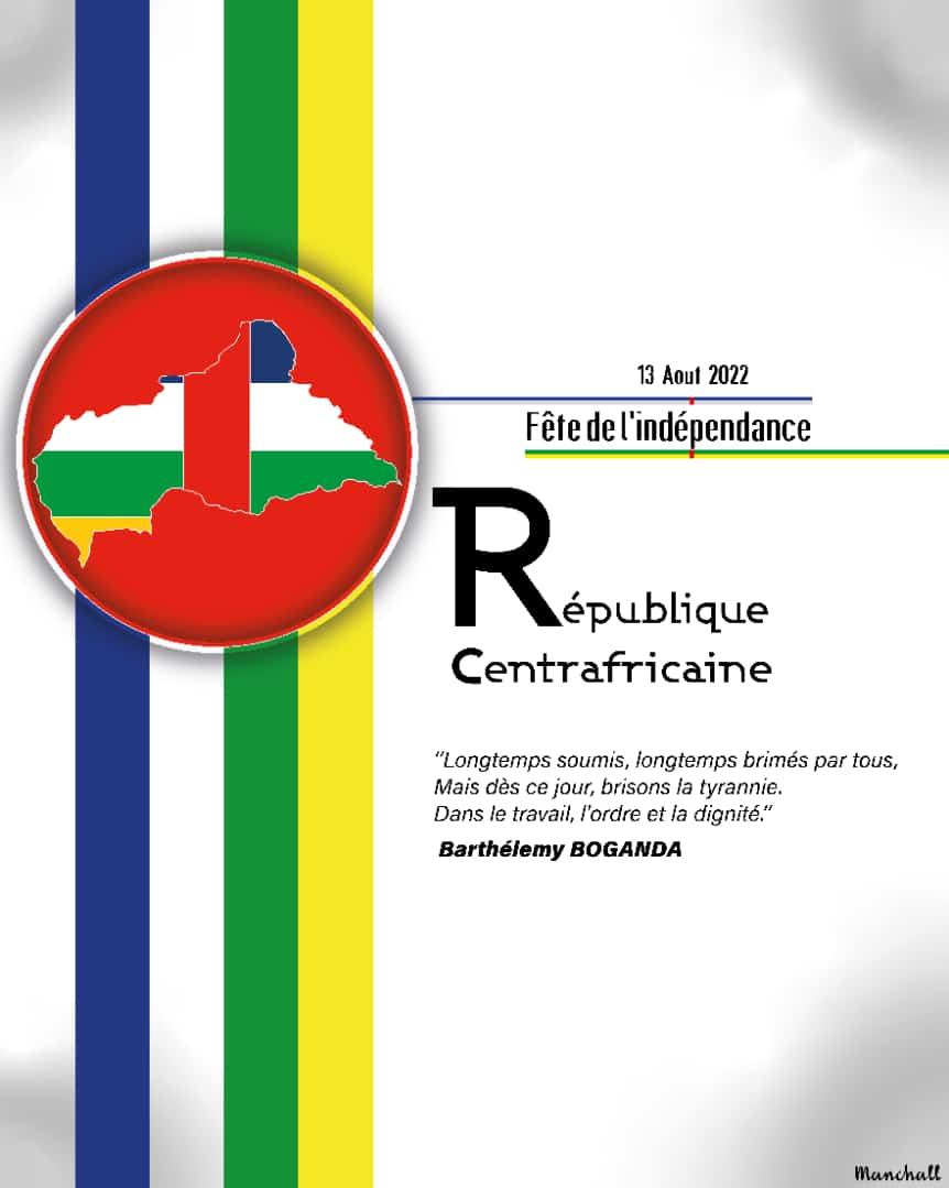 alagrica's tweet photo. Heureuse fête de l'indépendance💫 à chaque citoyen #Centrafricain🇨🇫! Œuvrons pour un Centrafrique Meilleur 🪙 https://t.co/vkMgeU015A