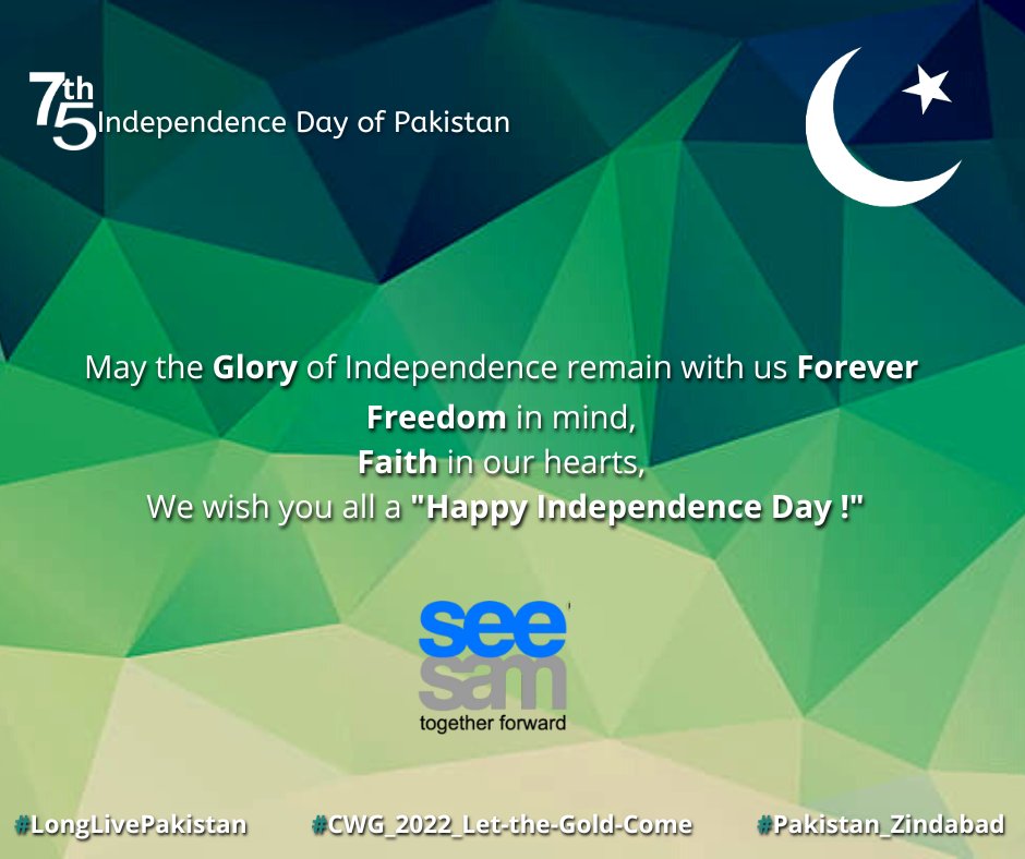 SeeSamSolution's tweet photo. May the Glory of Independence remain with us Forever
Freedom in mind,
Faith in our hearts,
We wish you all "Happy Independence Day"

#SeeSamSolutions #SeeSam  #togetherforward #solutionsproviders #IndependenceDay #14thaugust2022 https://t.co/hTo4GofaYG