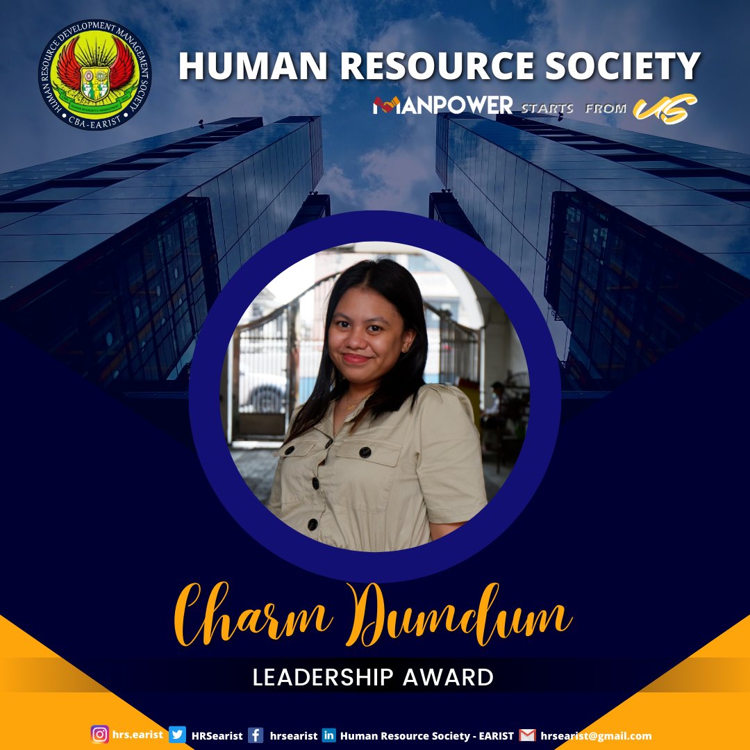 HRSearist's tweet photo. Knowing who we are and what we do best is the key to exceeding expectations!

It is in our deepest pleasure to recognize our zealous and dedicated HRDM Students last school year 2021-2022 for giving an overflowing amount of hardwork and devotion to their achievements. https://t.co/EiFXf8bTug