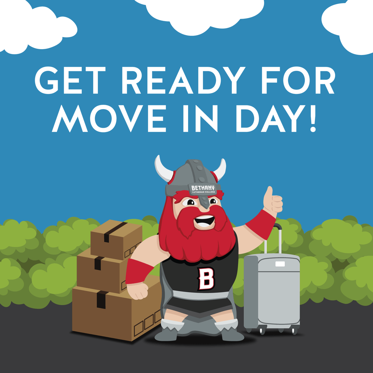 BethanyLutheran's tweet photo. Who's ready for Bethany's official Move-In Day on Saturday, August 20?! 🖐️ Be sure to sign up for a time, and go over your checklist and all the Best Week Ever events at https://t.co/G7a7QGEqOT. We're excited to see you on campus! #BLCBestWeekEver #ForeverBLC https://t.co/hpqzfph7m6