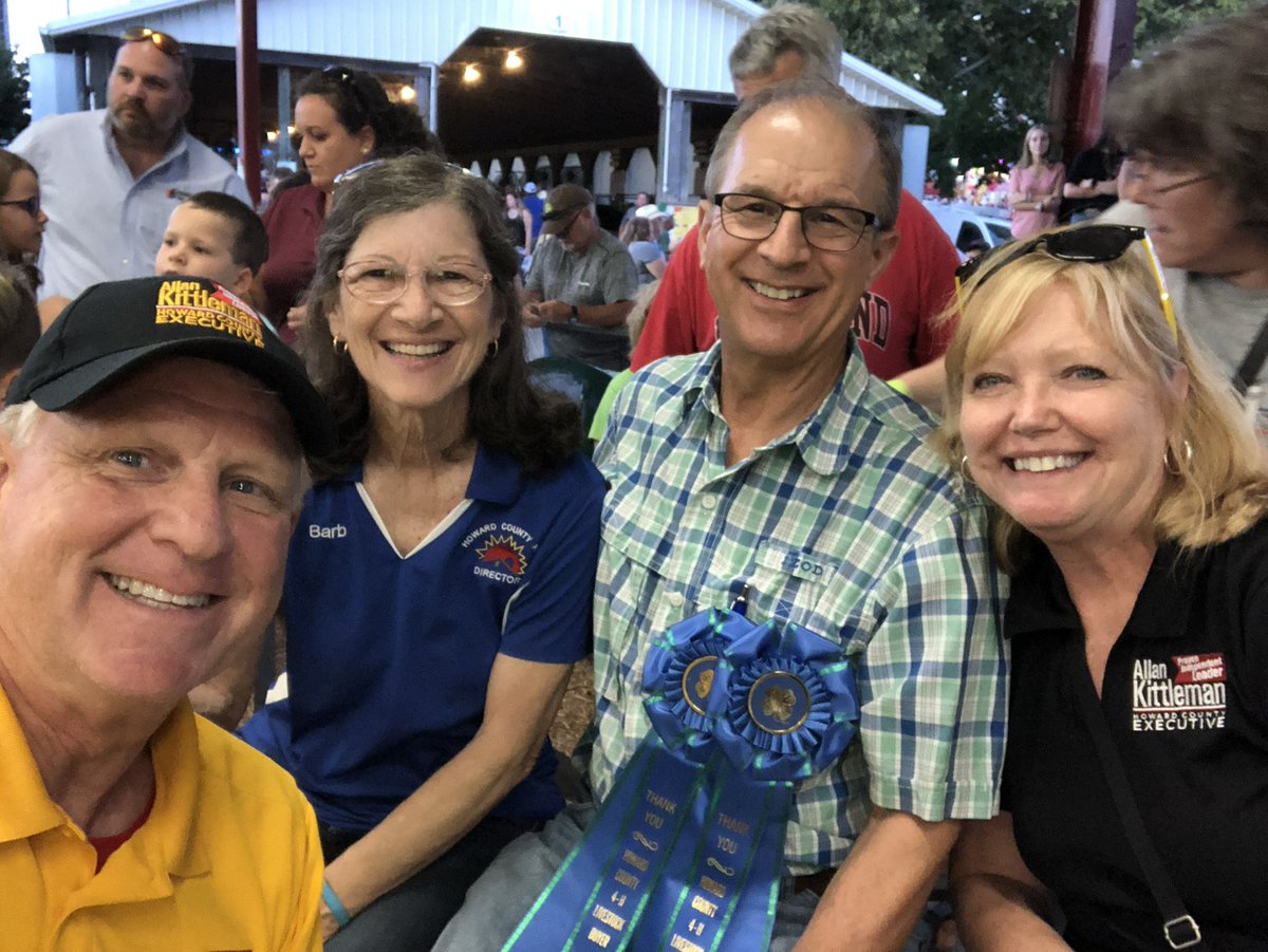 AKittleman's tweet photo. Thank you to all who came out to support our @Howard4HMD at the annual Livestock Sale. It was a beautiful evening to watch &amp; participate in some lively and competitive bidding. Congrats to all the young folks who showed &amp; sold their animals. 1/2 https://t.co/yS7uYnku24