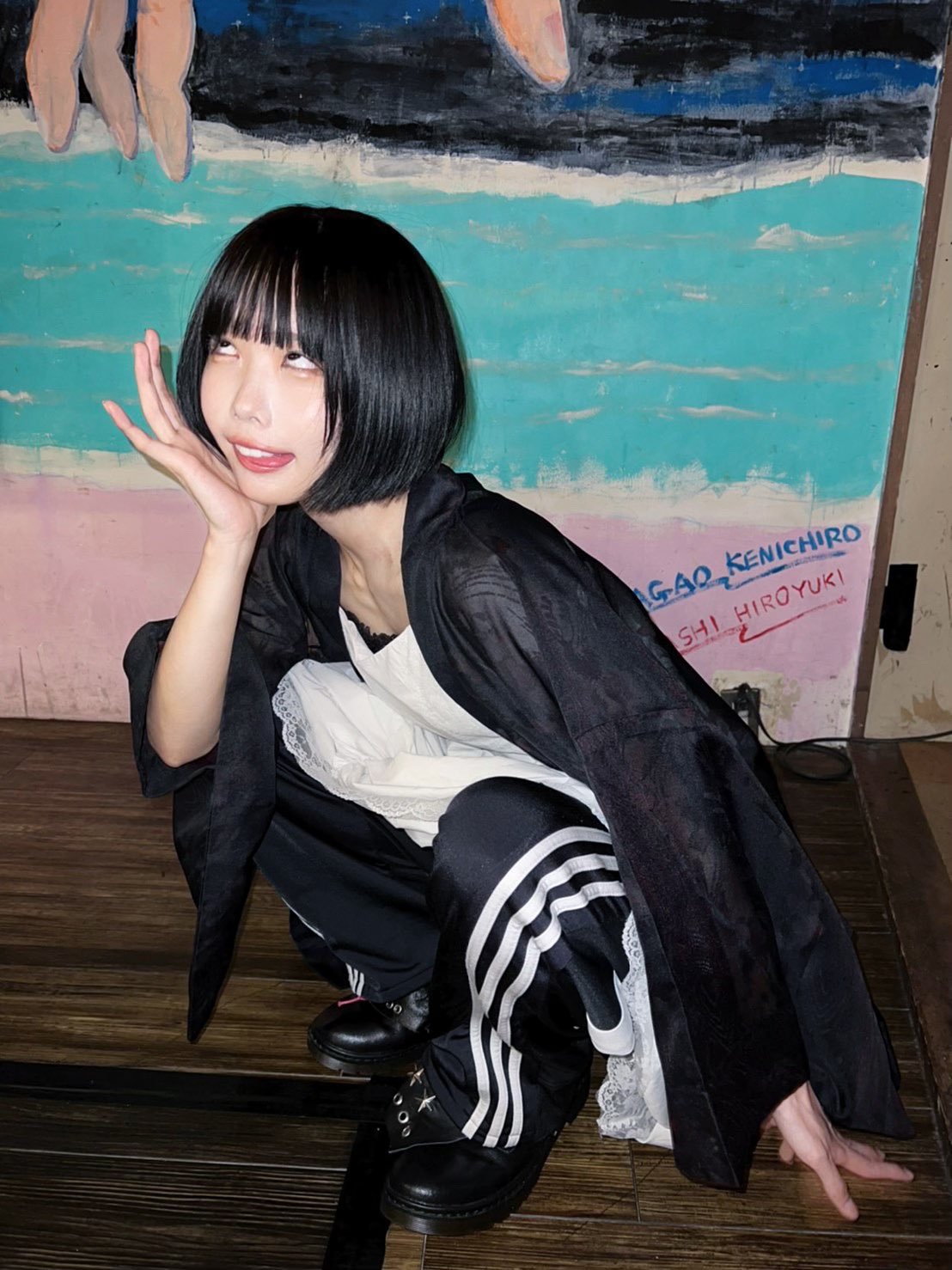 激レア あのちゃんサイン入り ゆるめるモ！スタジアムジャンパー ano 激レア あのちゃんサイン入り ゆるめるモ！スタジアムジャンパー ano