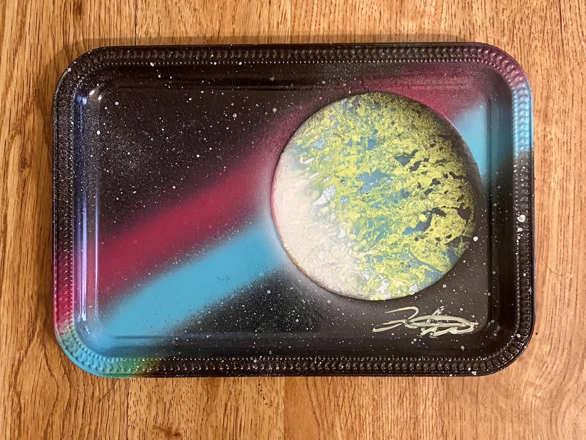 OutThereArtNFT's tweet photo. I do custom painted trays and can add ANY of your favorite NFTs or images!!
Order in my new Etsy Shopโฆuse link below to save 20%
https://t.co/fOQAUFFKGP
#nft #nfts #nftmerch #nftmerchandise #customtray #rollingtray #420friendly #420community https://t.co/aCTSnDoMtV
