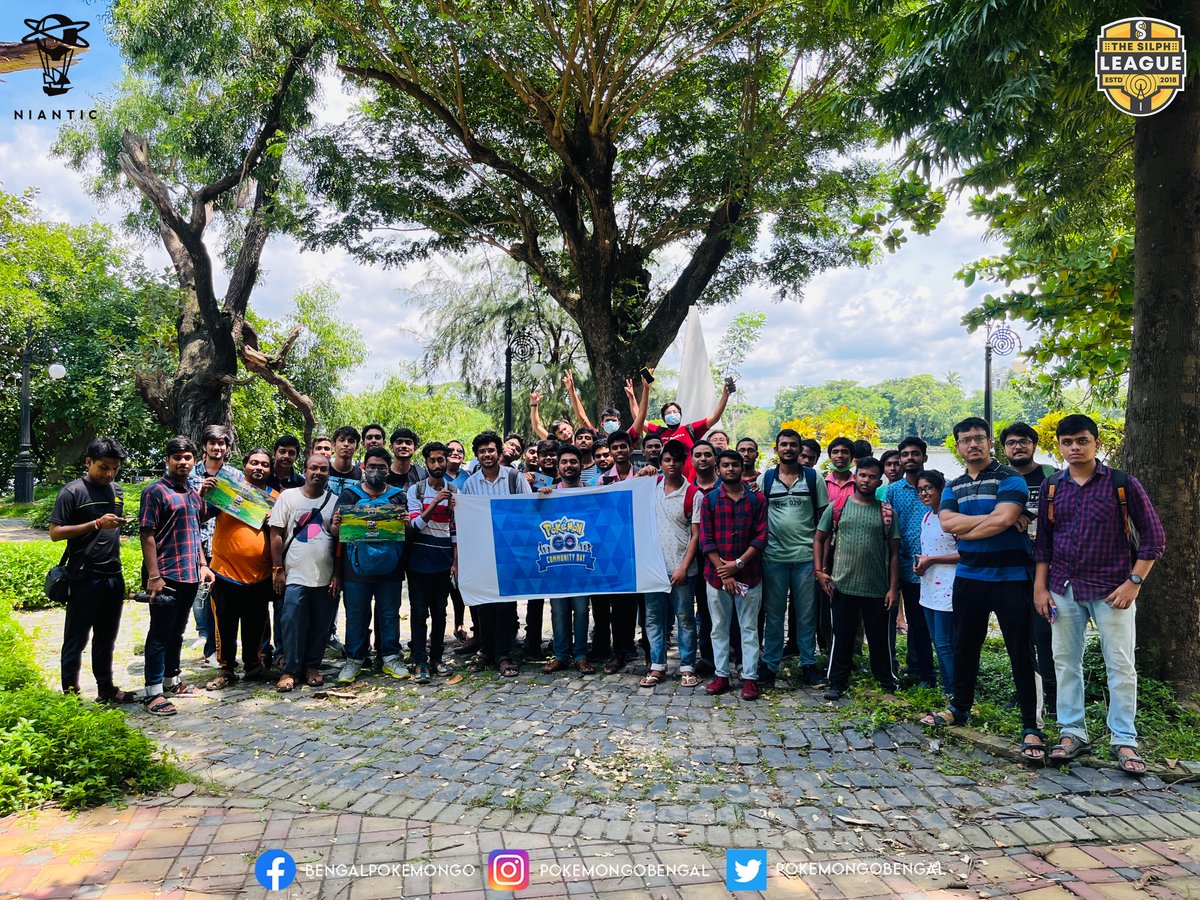 PokemonGOBengal's tweet photo. August 2022 Community Day Meet-Up in Kolkata ✅✌️

Pokémon GO Bengal

https://t.co/Q28kpayGHn

#PokemonGO #PokemonGOCommunityDay #meetyououtthere #catchemall #pokemoncommunity #pokemongocommunity  #pokemongoindia #gosnapshot #pokemongobengal https://t.co/MEpa1m3k4v