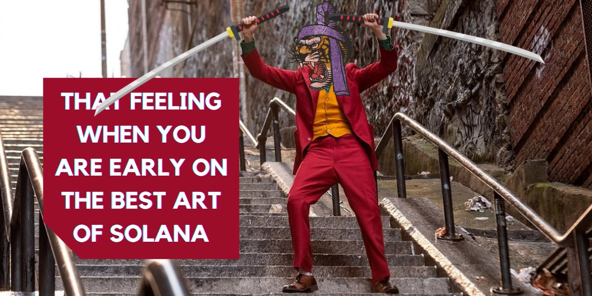 PunkySnakesClub's tweet photo. @ZygfridS ⚔️ SWORDS OUT ⚔️

@SengokuDegens ~ Authentic Solana art ~ A strong team building ~ A new pfp free mint for hodlers inc ~ Utility NFT drop for holders ~ A nice entry price. Going to the Moon ~ GOGOGO, FOMO!  #SolanaNFT #LFGOKU ~ #SolanaSummer

#GOKUISH #GOKUMANIA #SengokuEra https://t.co/Ji3AWcZTiq