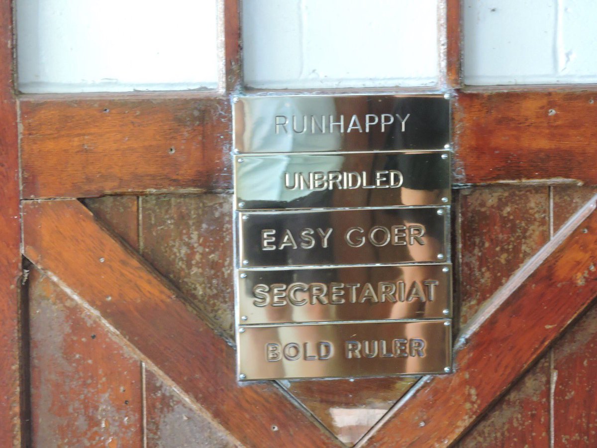 PeterSWilson's tweet image. Visited some rather hallowed horse ground.