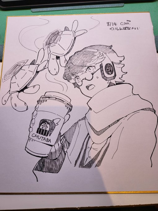 迷ったけど1枚描いた 