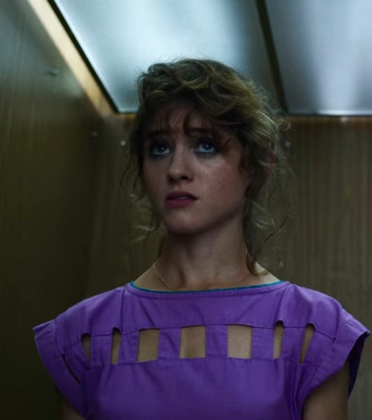 Nancy Wheeler in 
03×05 'The Flayed'