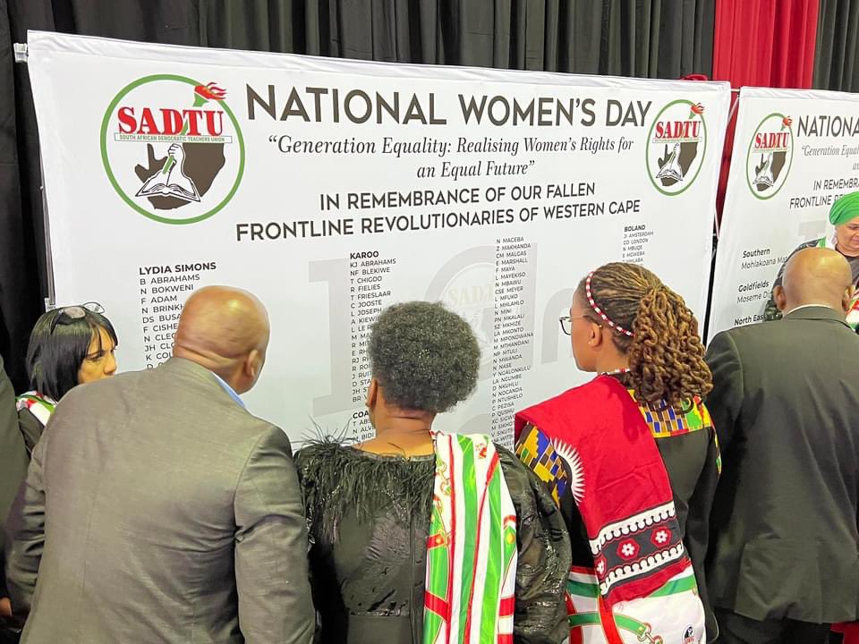SADTU National. tweet media