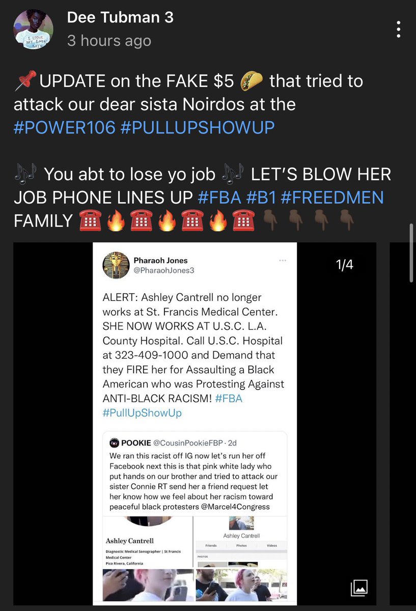 UgliWorld's tweet photo. #PULLUPSHOWUP #NoAntiBlackRacism I got some time before work today. They’ll have to act quick there sick people who need attention ✅💯🫡 https://t.co/omGRD9KgVF