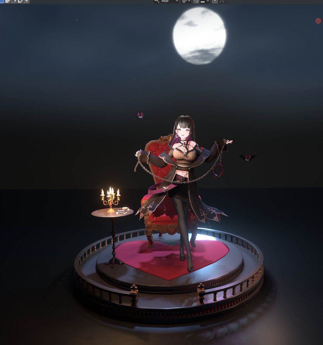 sen49484779's tweet photo. #恋乃夜まい #プロプロ #Blender3d #まいかわゆゆ https://t.co/MuDTxssyqE