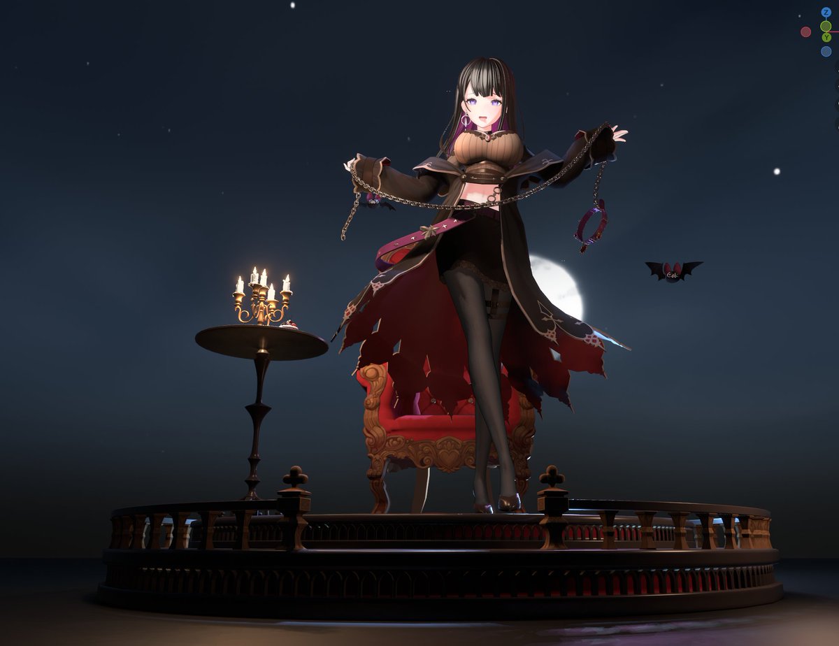 sen49484779's tweet photo. #恋乃夜まい #プロプロ #Blender3d #まいかわゆゆ https://t.co/MuDTxssyqE