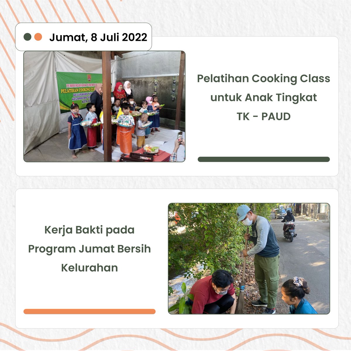 ChaterineHs's tweet photo. LAPORAN MINGGU KE 1!!

Saya Chaterine Hotnasari Situmorang - 21100119140094 dari Teknik Geologi 2019. KKN TIM II Universitas Diponegoro yang dilaksanakan pada:
🗓5 Juli - 18 Agustus 2022
📍Kelurahan Karang  Tempel
DPL : Abdi Sukmono, ST., MT
#KKNTIMIIUNDIP  #p2kknundip 
#UNDIP https://t.co/c2AfePYnKa