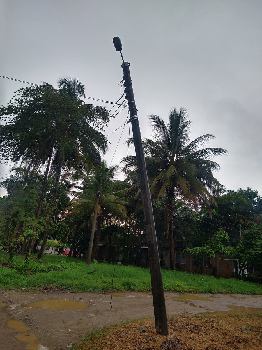 verdaya's tweet photo. @AfiniaGrupoEPM 
@pulsodeltiempo2 
Buenos días señores Afinia, en este estado se encuentra el poste de alumbrado público ubicado en la calle 31 carrera 2W del barrio Campo Alegre. ¿Para cuándo su intervención? https://t.co/wn5EgdHvxf