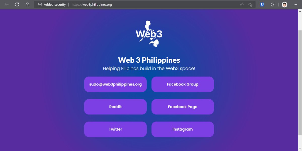 web3phl's tweet photo. Official Website Launched! 🎉🎉🎉
We are proud that our website is developed and maintained by our community. 🏋️

Wanna help? 👇
https://t.co/Og87QIxzM6 https://t.co/B5hF1DSI1F