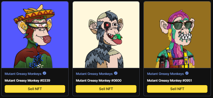 RuduarteD's tweet photo. I'm in love with my mutants @GreasyM_CNFT , 25minutes for whitelist to mint.

Holders only 10minutes to close.

Uhuh Uhuh 🐒🐒🐒

#CNFT #NFTCommunity #CNFTCommunity #Nfts #web3 #metaverse #greasymonkeys https://t.co/Zbj4TfFfce