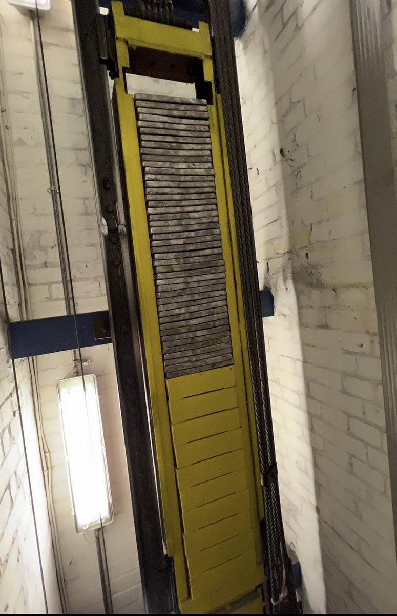 GriffinElevator's tweet photo. Some lead filler weights installed this week at a secret location 🤫😂 #lifts #london #lead https://t.co/7Xq1e4XuqQ