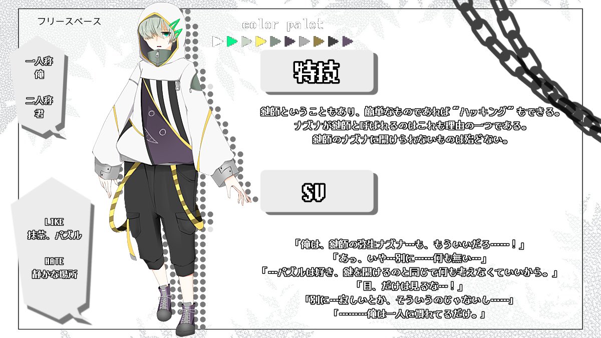 Truth_Ronpa_2nd's tweet photo. 出席番号15

弥生 ナズナ＿鍵師 https://t.co/J6qX4yfmdM