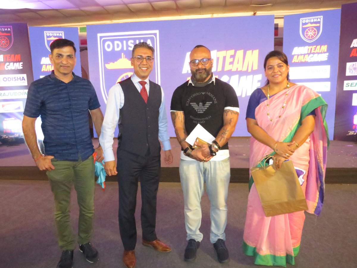frozit_india's tweet photo. Honoured to be a part of an exciting event, official Odisha FC Kit Launch for the year 2022–2023 Hero Indian Super League season.
Thank you, everyone and Red FM
For making Frozit a part of this great event.
#Frozit #RuchiFoodline #HeroIndianSuperLeague #RedFM #OdishaFC #Odisha https://t.co/TKETHAMStN