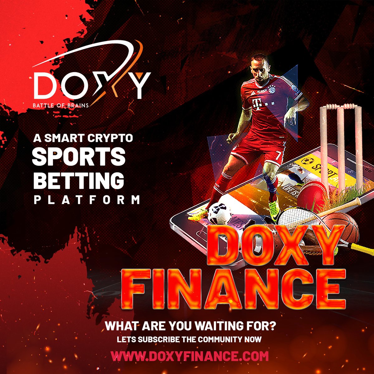 DoxyFinance's tweet photo. 𝐀 𝐒𝐦𝐚𝐫𝐭 𝐂𝐫𝐲𝐩𝐭𝐨 𝐒𝐩𝐨𝐫𝐭𝐬 𝐁𝐞𝐭𝐭𝐢𝐧𝐠 𝐏𝐥𝐚𝐭𝐟𝐨𝐫𝐦.

Play all the sports you love, all in one place!

✅Sign-upToday👉https://t.co/IkPlGpIGQK

#blockchain #decentralized #bitcoin #metaverse #fantasy #platform #investment #trading  #crypto #nfts #sportsnft https://t.co/XrtWB55VRy