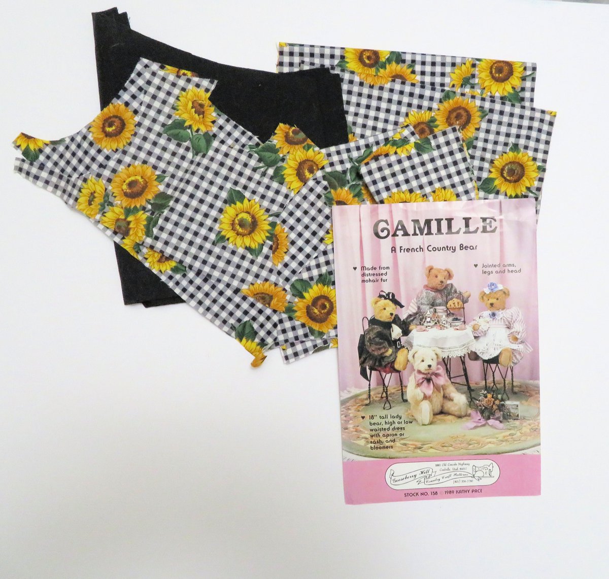 overallbeauty's tweet image. Gooseberry Hill - CAMILLE - A French Country Bear Pattern - 18 inch tall Lady Bear Pattern with Dresses - Stock no. 158 by Kathy Pace tuppu.net/97f12c8c #VintageKMMSDelights #Etsy #BearPattern