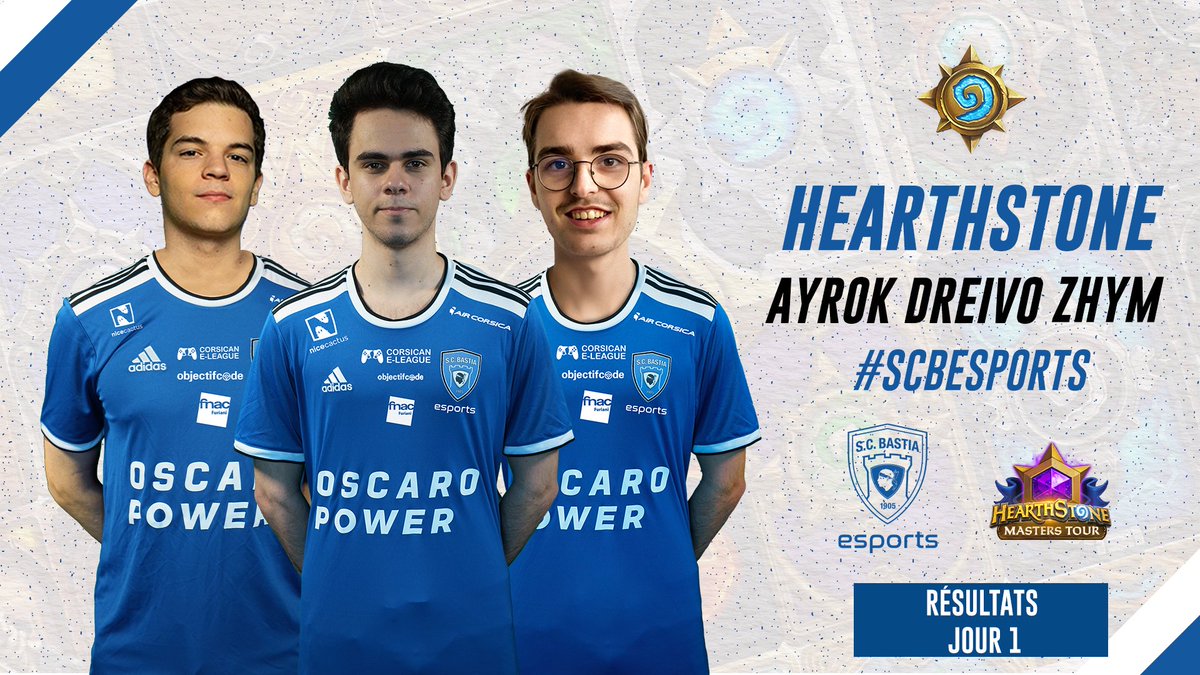SCBastiaEsports's tweet image. #MastersTour 🏆

📊 Résultats DAY 1 : 

2✅ 2❌ pour @DreivoHS
2✅ 2❌ pour @ZhymHS 
3✅ 1❌ pour @AyRoK_HS
 
🗓 DAY 2 : Round Suisse 5-8 : aujourd&apos;hui ! 💪🏼 

#SCBESPORTS⚪️🔵