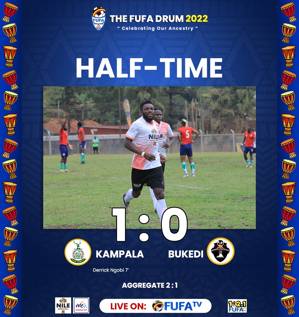 Half-Time | Kampala Province 1-0 Bukedi Province

youtu.be/nN5ty0yTftU

#TheFUFADrum