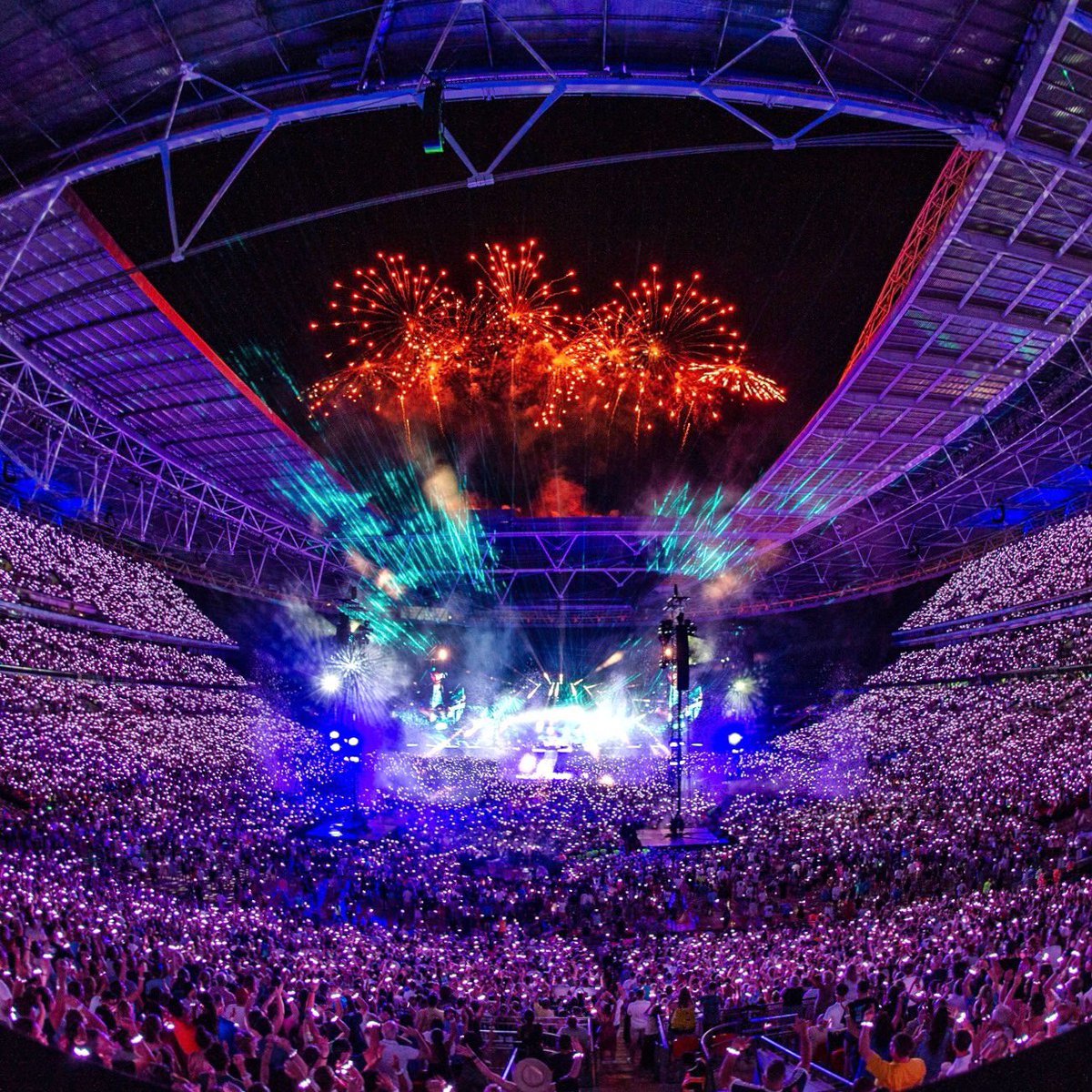 Coldplay tweet media