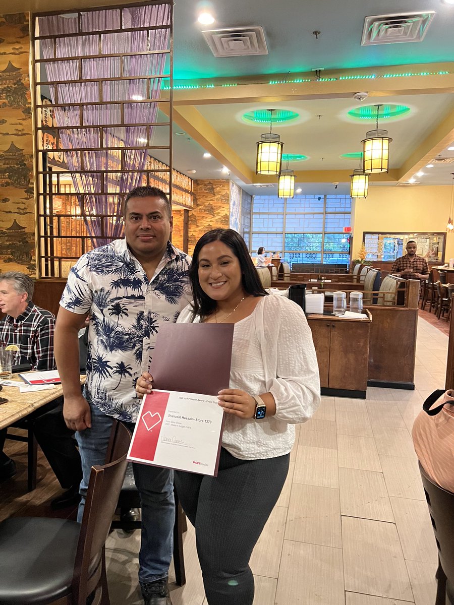 JessLugoCvs's tweet photo. Surafel and myself celebrating our AMAZING front store leaders in D8. We are a little bit half way through the year, but wanted to celebrate some store leaders that have made shrink &amp; have demonstrated some HEART AT WORK qualities ❤️ #DLandDAPLPartnership #JoiningForcesInD8 https://t.co/ll8kiRkehq