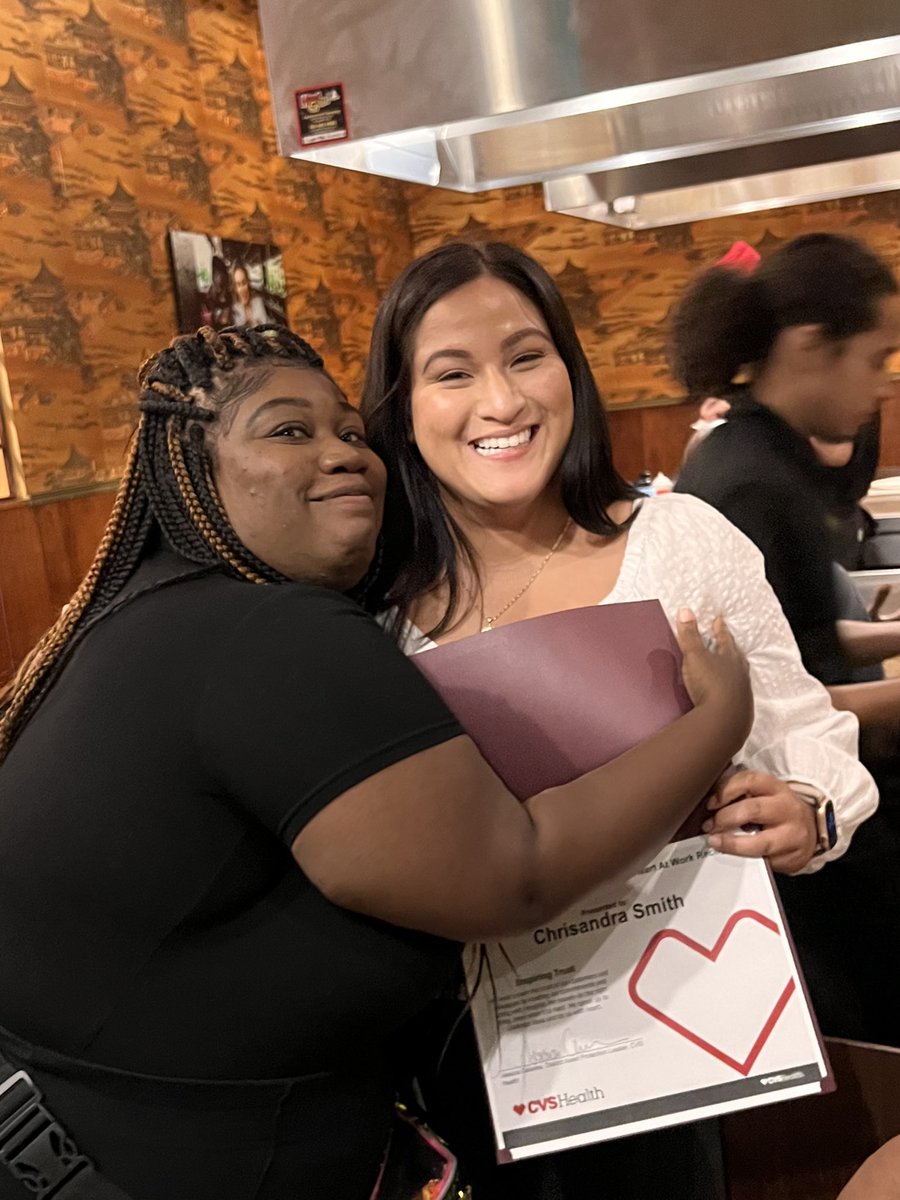 JessLugoCvs's tweet photo. Surafel and myself celebrating our AMAZING front store leaders in D8. We are a little bit half way through the year, but wanted to celebrate some store leaders that have made shrink &amp; have demonstrated some HEART AT WORK qualities ❤️ #DLandDAPLPartnership #JoiningForcesInD8 https://t.co/ll8kiRkehq