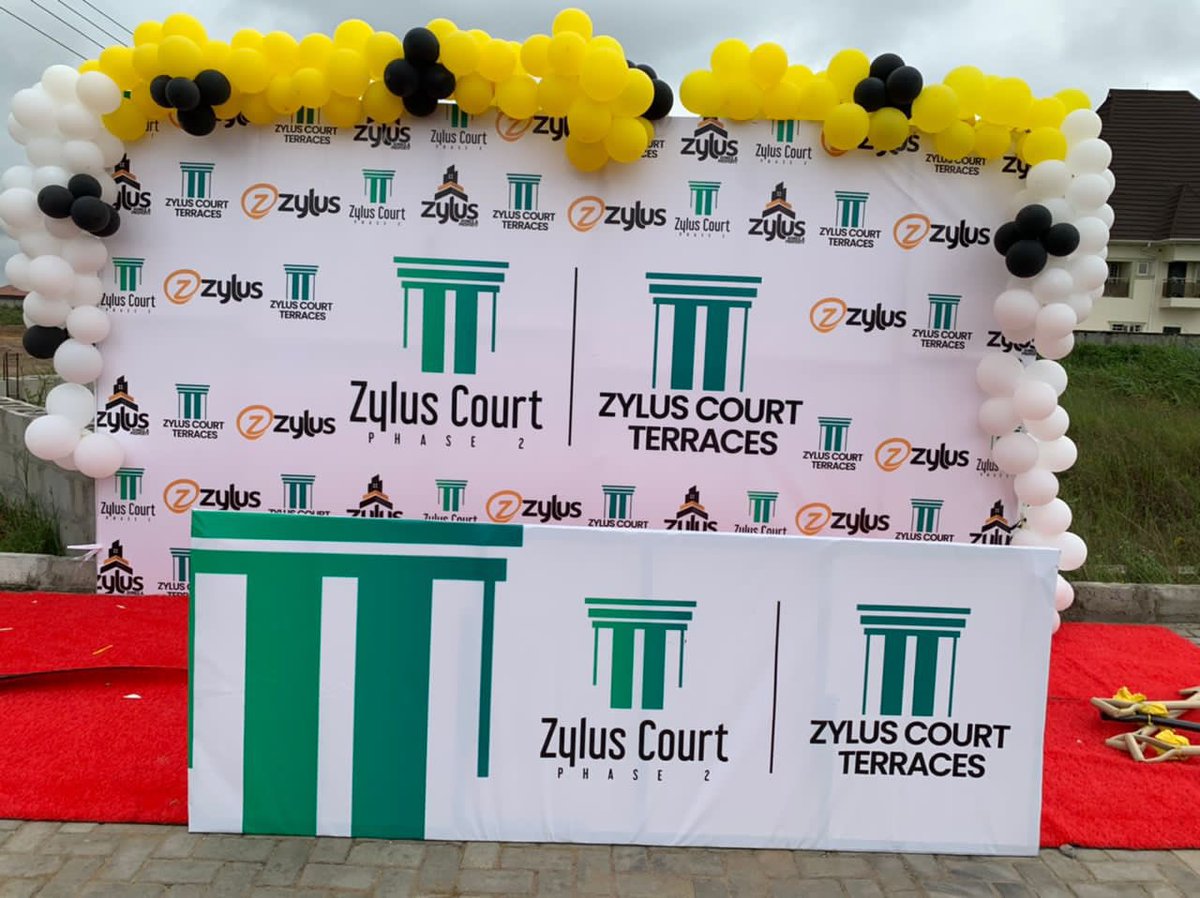 alakeoflagos's tweet photo. And so it begins, the official launch of Zylus Court Phase II by @Zylushomes 

#ZylusCourtPhaseII https://t.co/lMb2yDcLFw