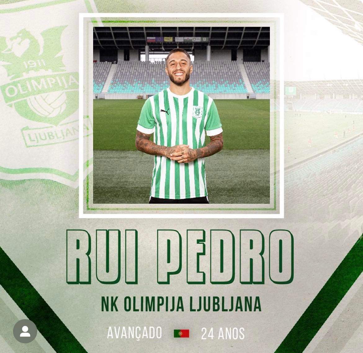 CabineSport's tweet photo. OFICIAL | Rui Pedro, antiga promessa do Porto e do futebol português, abandona o Penafiel para ser reforço do Olimpija Ljubljana. https://t.co/wdSEq1svBT