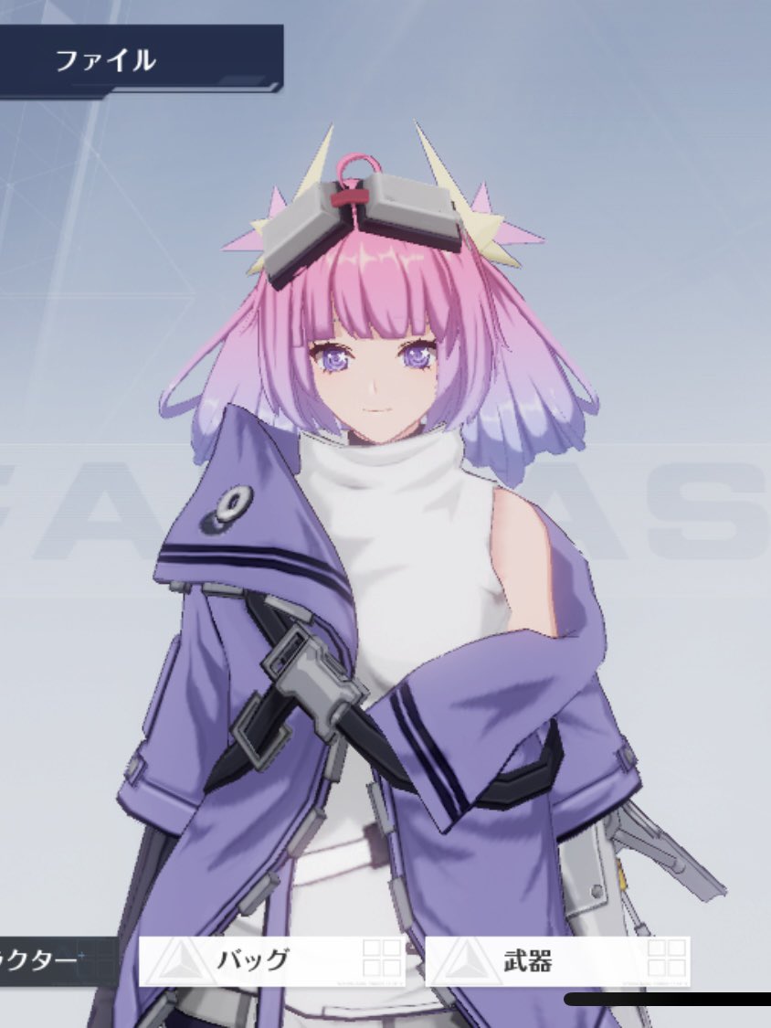 「キャラクリたのしかった 」|マカロニのイラスト