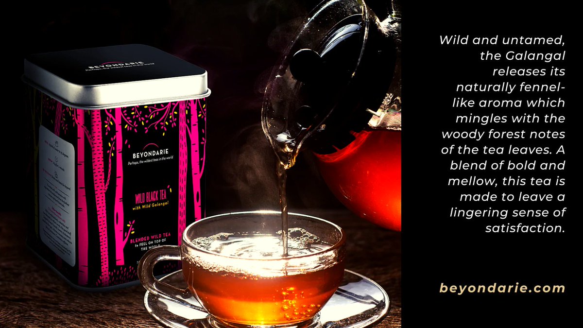 beyondarie's tweet photo. Wild Black Tea with Wild Galangal
…Shop Now : https://t.co/7veczNBsDU #Beyondarie #WildTribe #Wildtea #ForestProduce #northeastindia https://t.co/VNKSFmwKJO