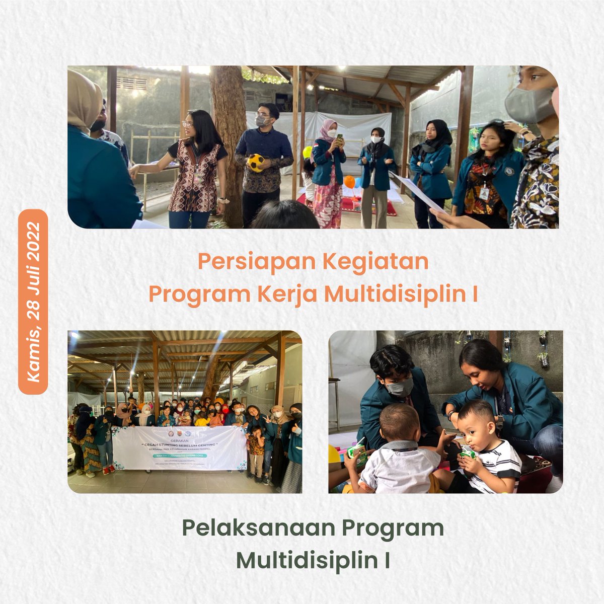 ChaterineHs's tweet photo. LAPORAN MINGGU KE 3!!

Saya Chaterine Hotnasari Situmorang - 21100119140094 dari Teknik Geologi 2019. KKN TIM II Universitas Diponegoro yang dilaksanakan pada:
🗓5 Juli - 18 Agustus 2022
📍Kelurahan Karang  Tempel
DPL : Abdi Sukmono, ST., MT
#KKNTIMIIUNDIP  #p2kknundip 
#UNDIP https://t.co/PW124J1uVH