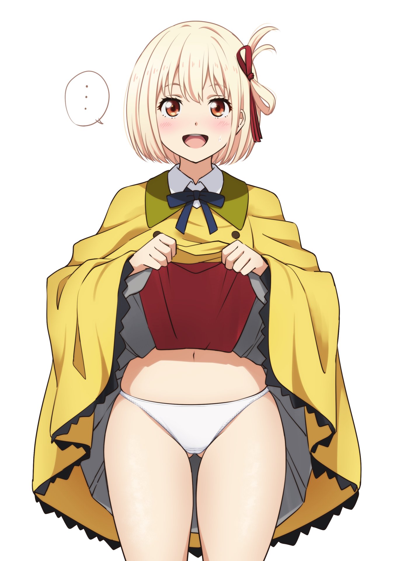 スカートたくし上げパンティー 