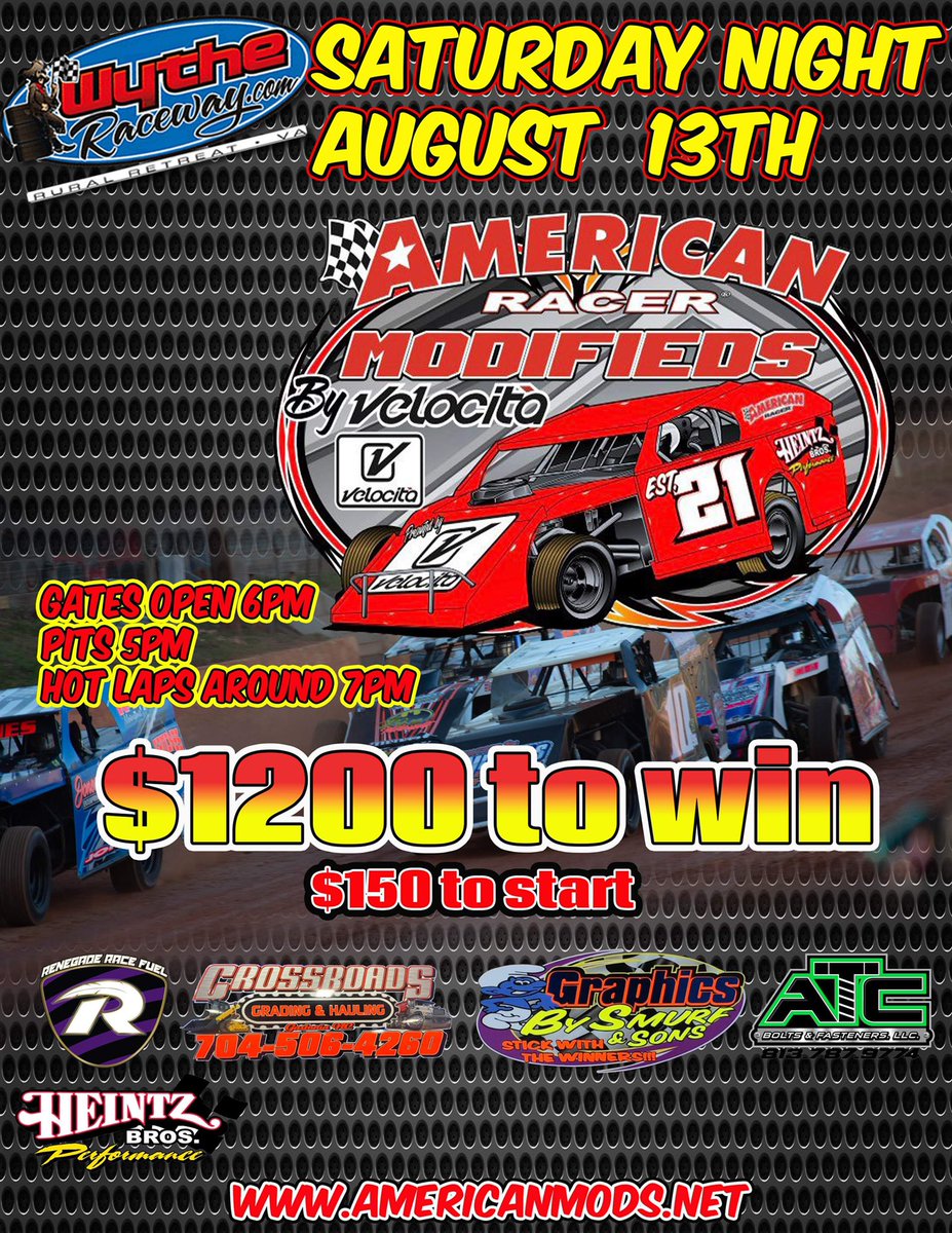 American Racer 525 modifieds tweet media