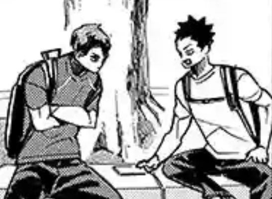 also losing my mind at the thought of seeing iwa and ushijima meet and be wholesome in color PLEASE