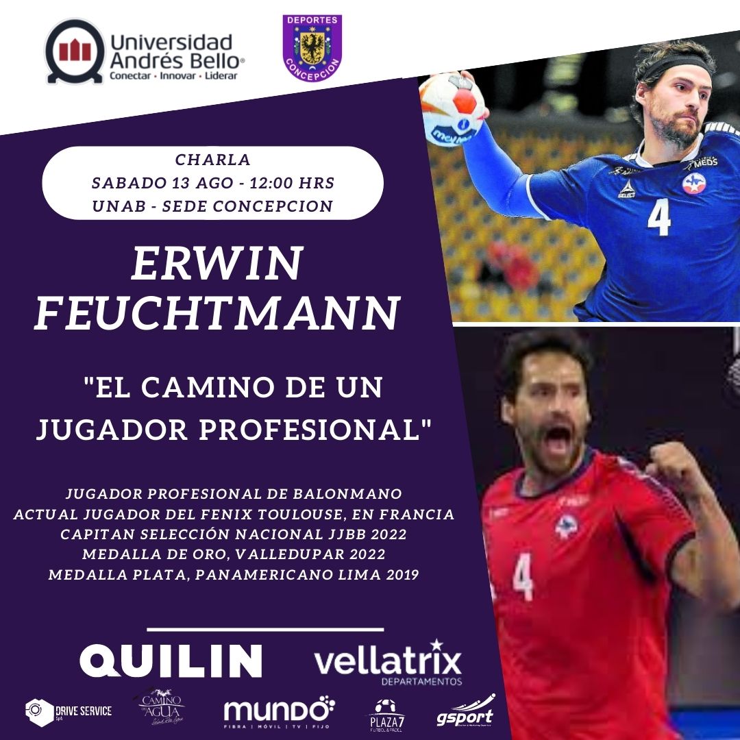 Hoy desde las 12:00 estaremos conversando con el capitán de la Selección Nacional de Balonmano