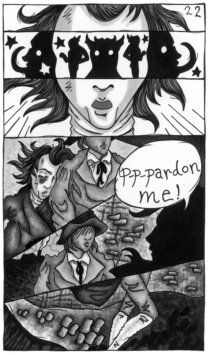 gegallas's tweet photo. 🎉 Happy #SmallPressDay/#SmallPressDay2022!

4 pages from The Poet and the Flea about the poet-painter William Blake and his nightmarish creation, The Ghost of a Flea.

#SPDBFReview

🧵Links in thread! https://t.co/BFDAjx6tCa