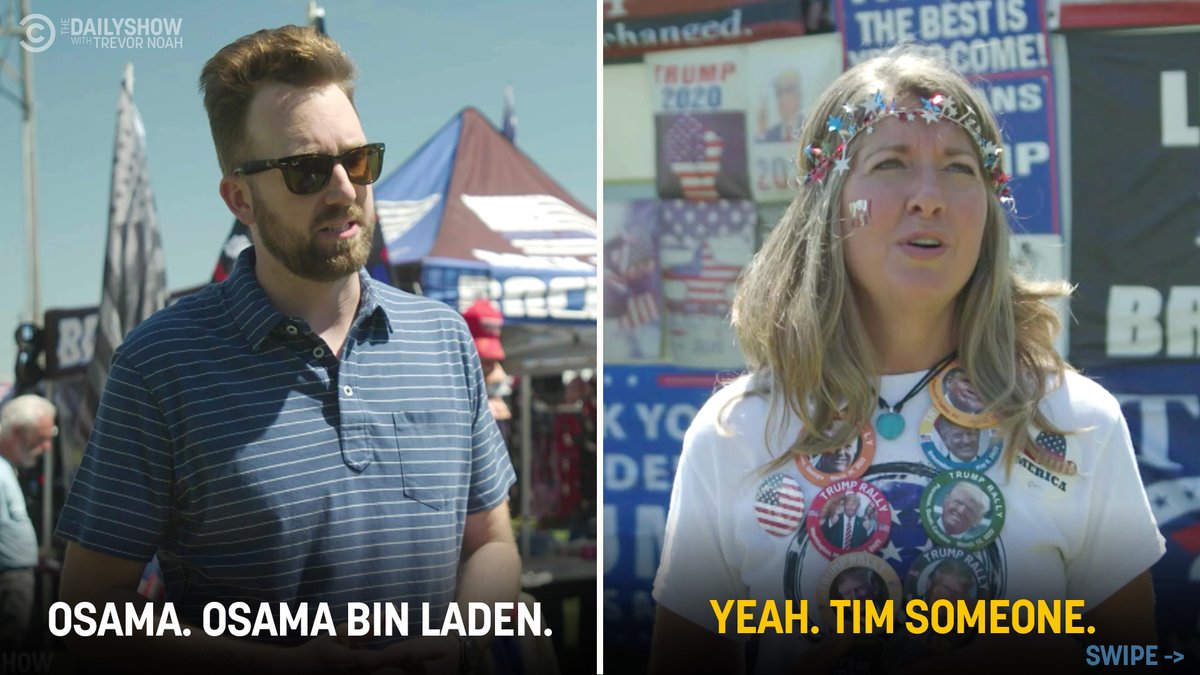 TheDailyShow's tweet photo. Tim Bin Laden? https://t.co/SLXt1dvDvK