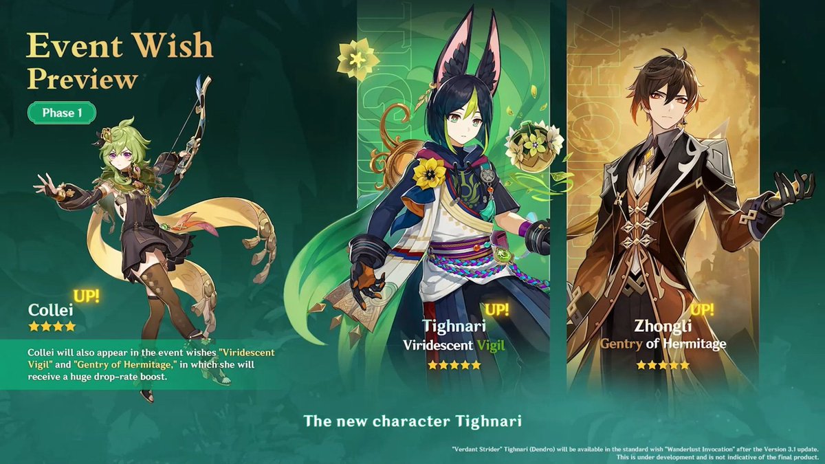 LaxusVv's tweet photo. 🌴 5* GIVEAWAY 🌴

TIGHNARI OR ZHONGLI

Rules:
Follow + Retweet

*ends on 3.0 release*
#genshinimpact #genshintwt #genshingiveaway #sumeru https://t.co/2MHitluPpF