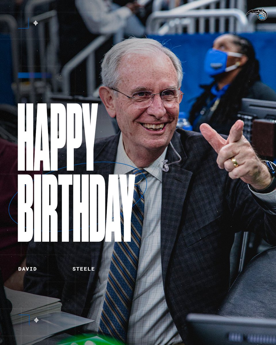 OrlandoMagic's tweet photo. RT to wish @steelemagic a happy birthday 🎂 https://t.co/UbpazYu2hR