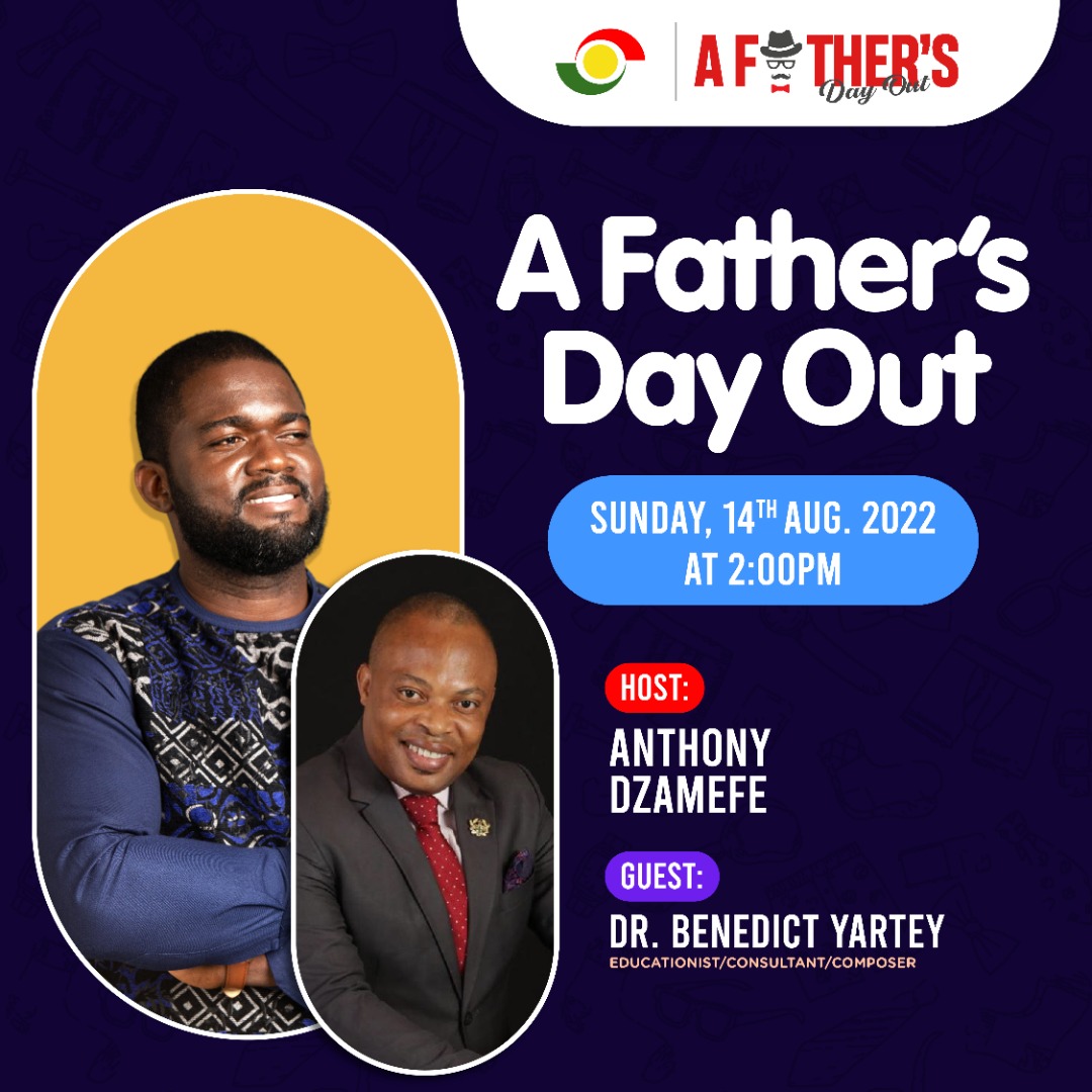 maameadjoa10's tweet photo. Its a great Joy to come your way this and every sunday at 2pm with #Afathersdayout on @tv3_ghana. @AnthonyDzamefe is hosting Dr @BenedictYartey our guest Dad this week. https://t.co/Fn4oG8RaXM
