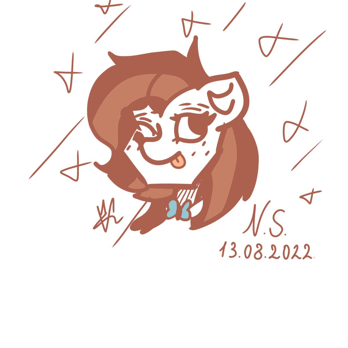 NatalieSitch's tweet photo. I decided to draw her, honey :D @GladaSnickaren https://t.co/rzLYY25o47