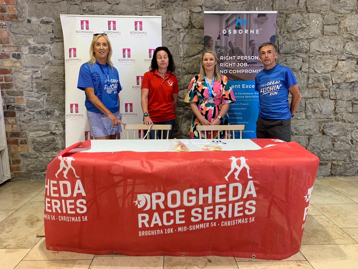 <a href="/DroghedaDistAC/">Drogheda & DistAC</a> in centre <a href="/ScotchHall/">Scotch Hall</a> today till 3pm taking registrations for the upcoming hottest event on the running calendar. The Termonfeckin 10 miler will take place on Sunday 21st August in beautiful County Louth and places are selling out fast!