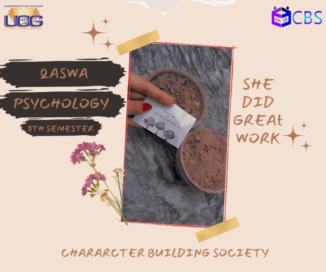 UOGCBS1426's tweet photo. Planting a new tree-a continuous charity
#CBS #NAB #Letsgrowtogether #uog #characterbuildingsociety https://t.co/Z6j43ZHbmY