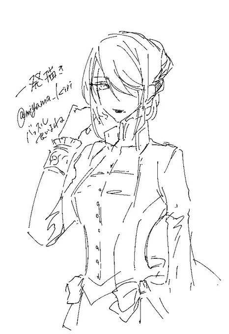 女装いいよね!バッスルいいよね!
誰だろうね!
聞いてた1曲分で一発描きしたから原稿戻る 