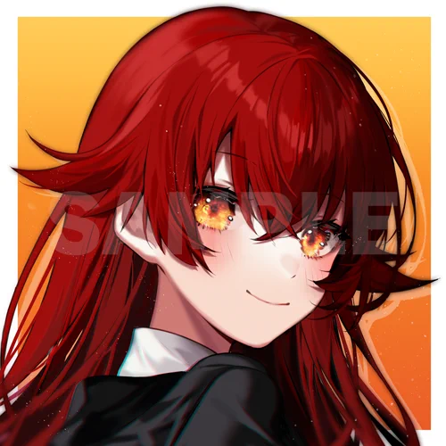 ■ 実績公開 ■ご依頼でSNS用アイコンイラストを描かせていただきました。 